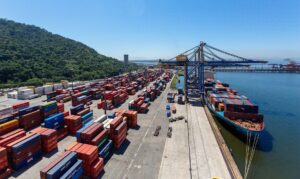 Balança comercial portos