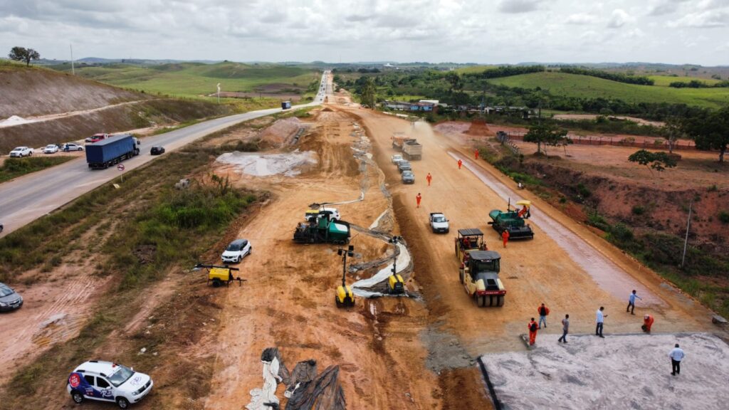 Obras da BR-101 em Sergipe