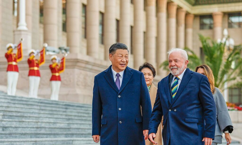 Lula e Xi Jinping