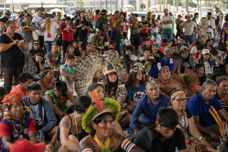 Indígenas - Marco Temporal. Foto: Joédson Alves/Agência Brasil