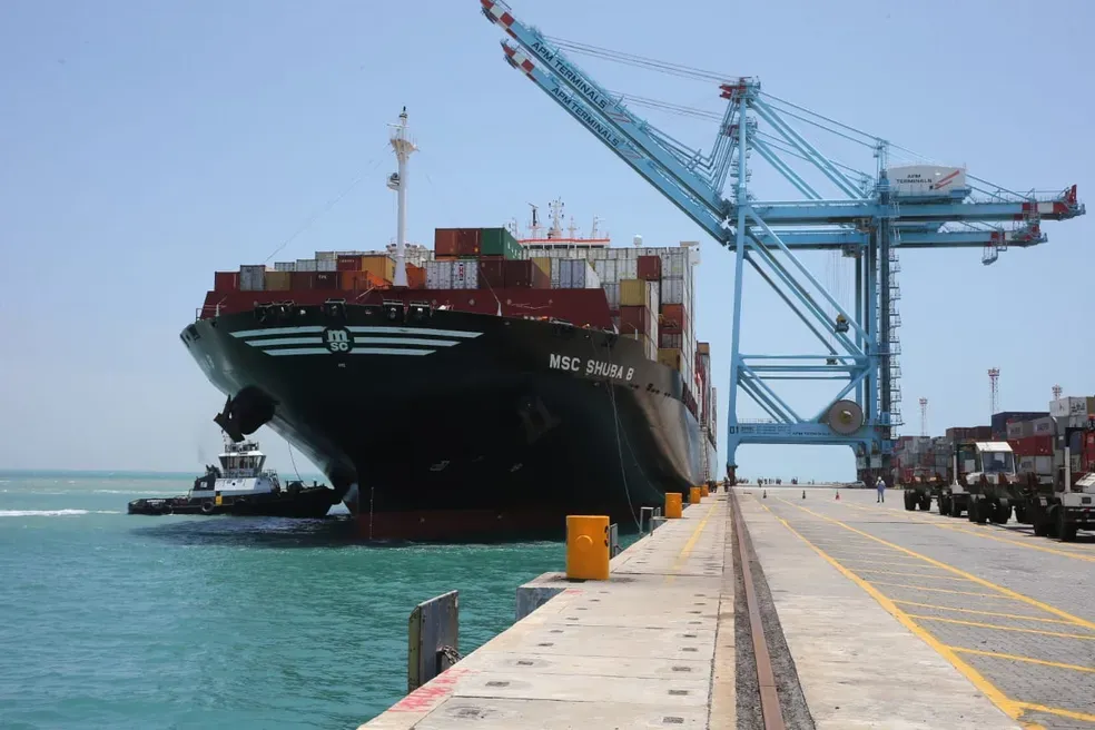 Exportações de frutas: incremento dos embarques por Pecém reforça a importância do ancoradouro para a logística do setor de fruticultura irrigada do Nordeste
