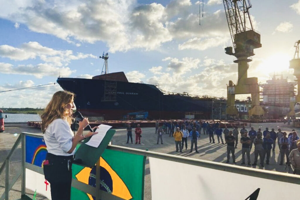 Indústria naval brasileira: ex-CEO do Estaleiro Atlântico Sul, Nicole Mattar defende níveis realistas de nacionalização em novo programa de embarcações do governo federal
