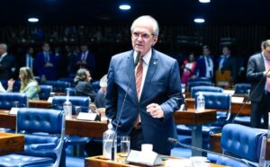 Em discurso no plenário da Casa, o senador Fernando Dueire (MDB-PE) reforçou a importância da aprovação da matéria. Foto: Agência Senado.