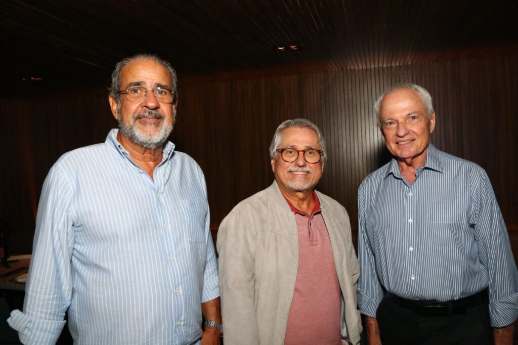 Isnar Castro e Silva, Antonio Jorge e Boris Berenstein - Festa do Movimento Econômico