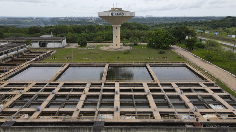 Estação de tratamento de água Paraíba Cagepa