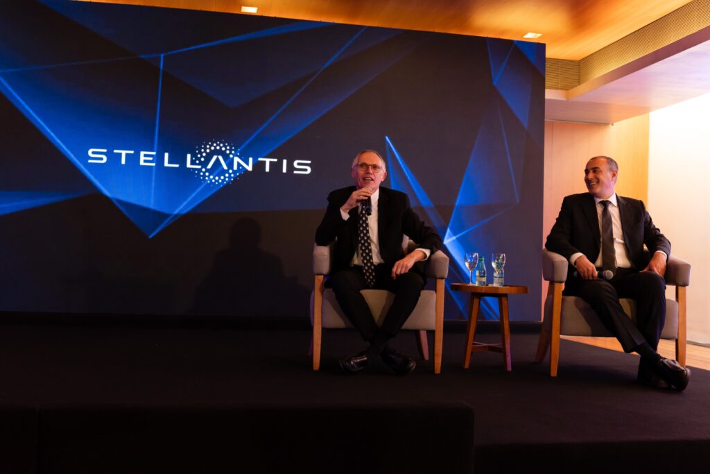 Stellantis: o CEO Carlos Tavares e o COO Latam Emanuelle Cappellano