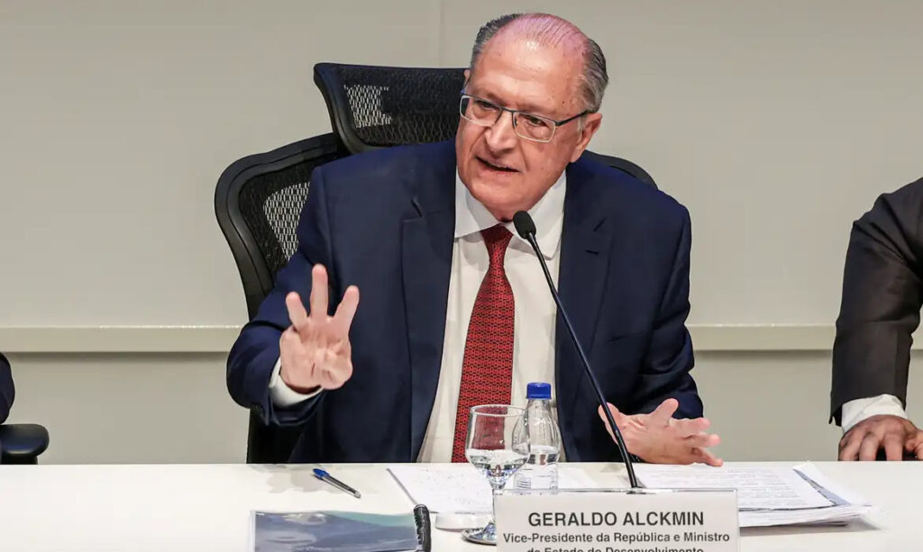 Vice-presidente e ministro do Desenvolvimento, Indústria, Comércio e Serviços, Geraldo Alckmin