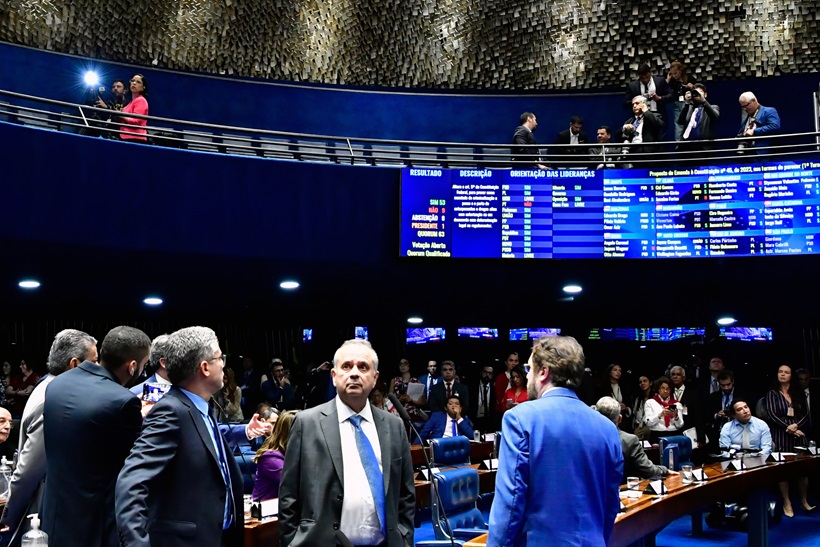 Plenário do Senado vota PEC das Drogas Foto: Waldemir Barreto/Agência Senado