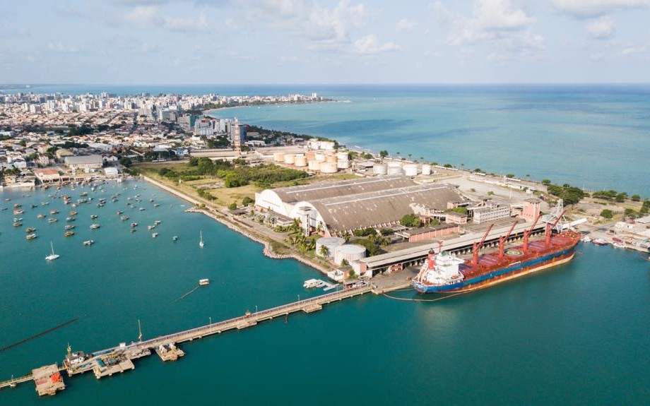 Vista aérea Porto de Maceió