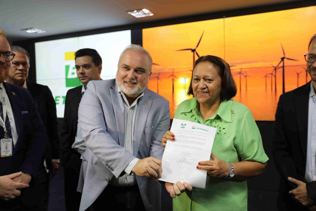 Margem equatorial: Petrobras formaliza parceria para explorar energia eólica no litoral potiguar