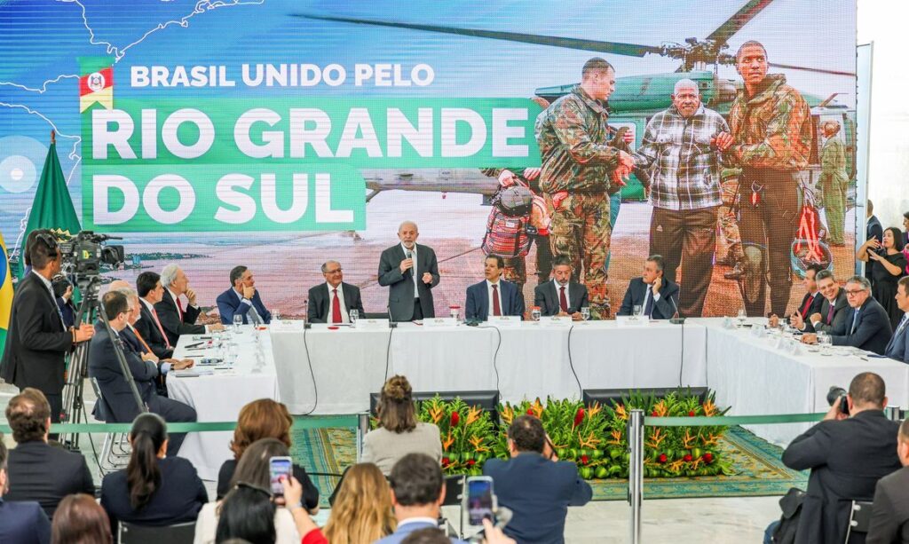 Presidente Lula anuncia novas medidas de ajuda e apoio ao Rio Grande do Sul 