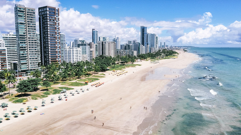 Praia de Boa Viagem Recife turismo setor hoteleiro