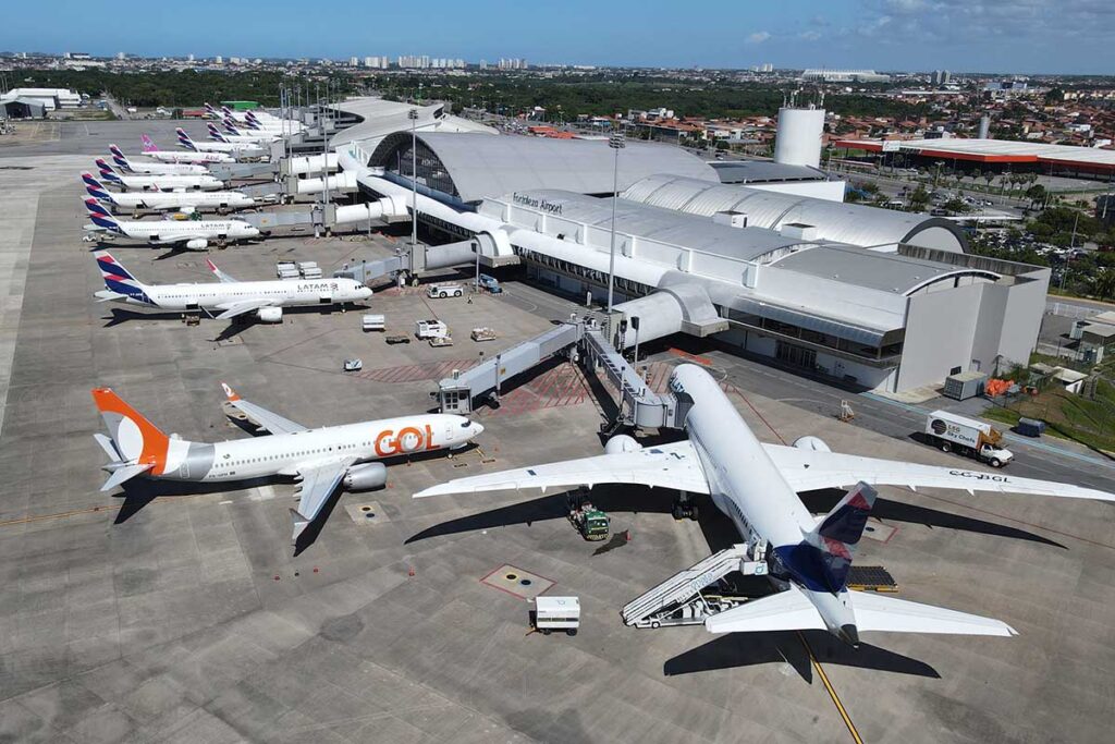 Aeroporto de Fortaleza Fraport voos internacionais Gol Flórida Orlando Miami Buenos Aires turistas