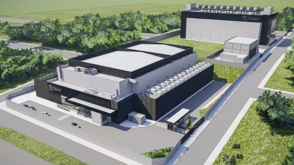 Infraestrutura digital: data center da Scala terá dois edifícios e subestação de energia
