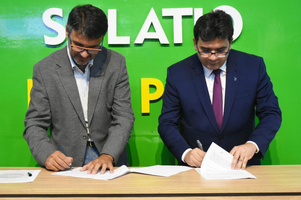Solatio: CEO e o governador do Piauí assinaram memorando de entendimento para mega usina solar