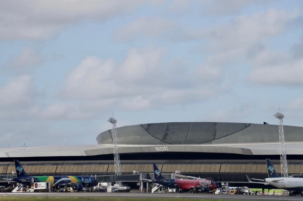 Com mais de 7300 voos, Aeroporto do Recife supera números de operações pré-pandemia Foto: Leo Motta/Divulgação