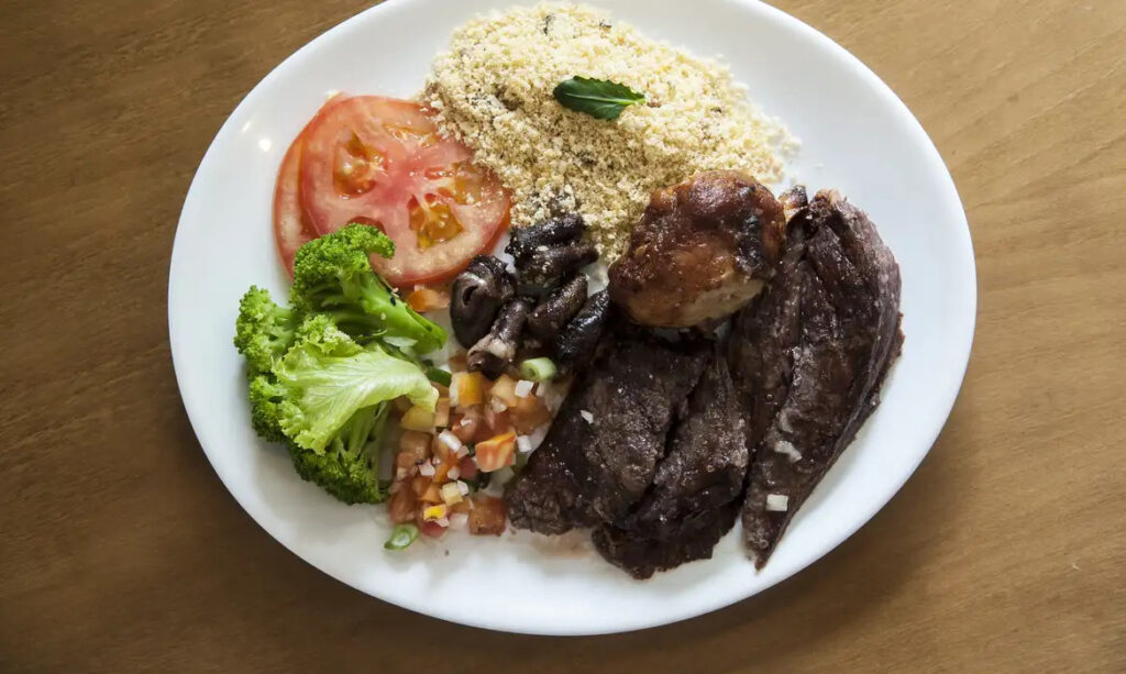 dieta saudável churrasco comida alimentação