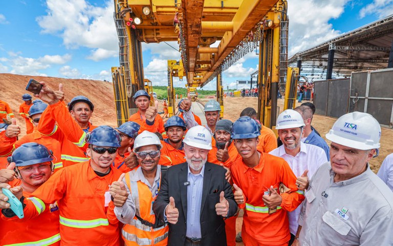 Lula Ferrovia Transnordestina