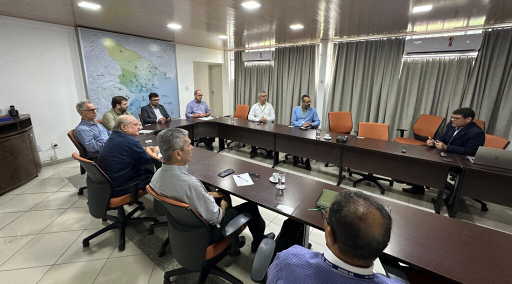 Reunião aeroporto Sergipe