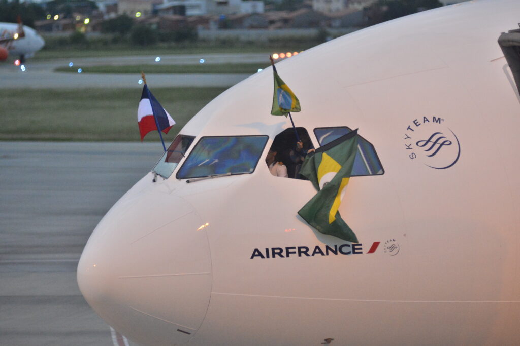 Air France voo Ceará Fortaleza Salvador Bahia Nordeste