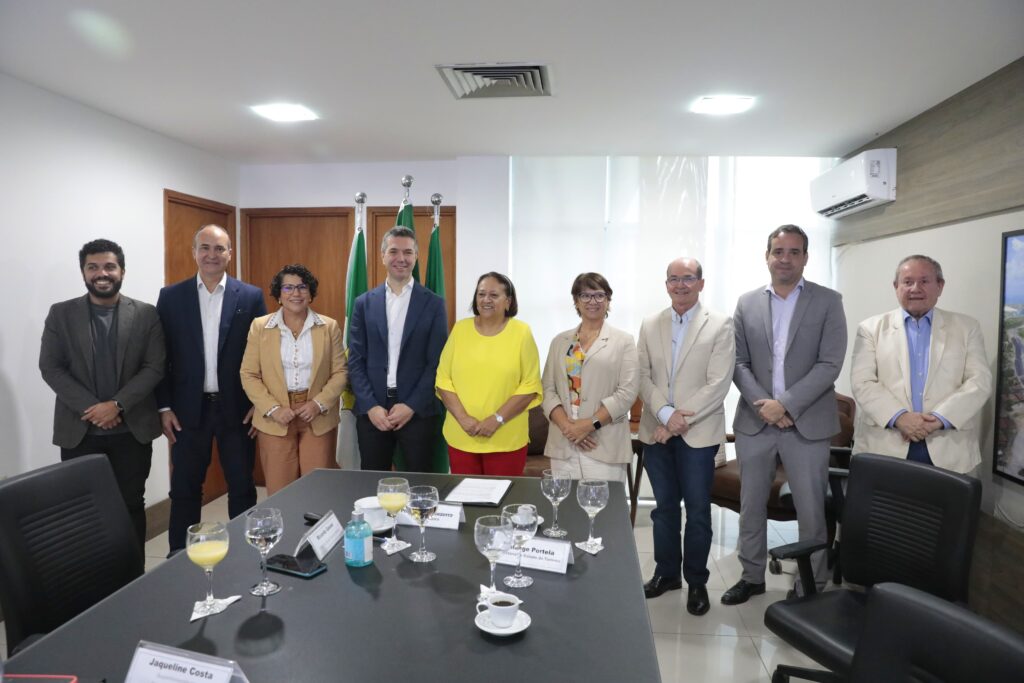 Reunião governadora Fátima Bezerra Correios Zurich Airport