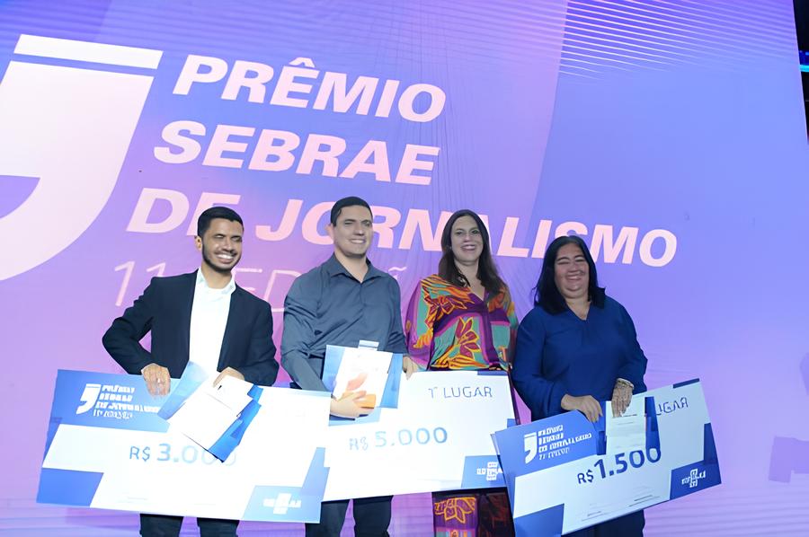 Preêmio Sebrae de Jornalismo Angela Belfort Movimento Econômico 3º lugar 2024