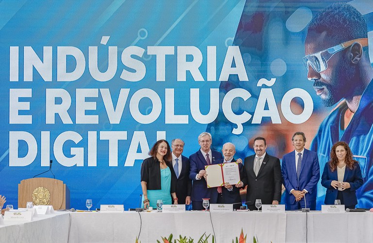 indústria digital sanção da lei que trata do novo Programa Brasil Semicondutores (Brasil Semicon) Lula