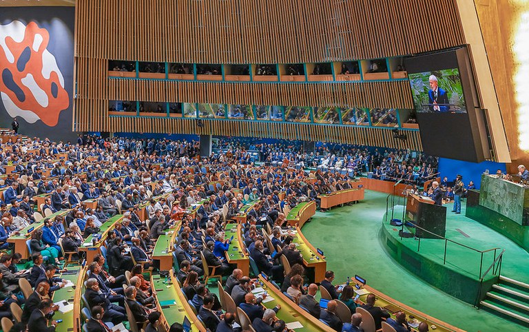 Lula em discurso na ONU 2024