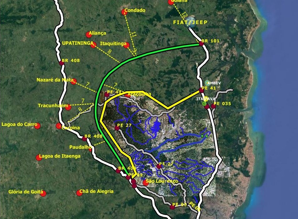 Arco Metropolitano Pernambuco liminar área ambiental obras