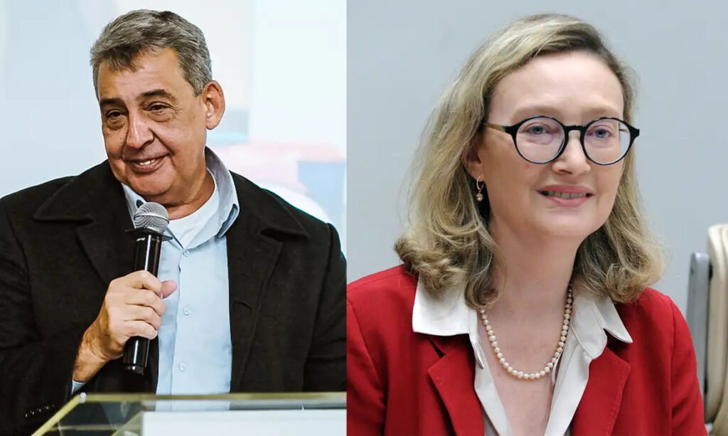 Sebastião Melo (MDB) e Maria do Rosário (PT) Eleições Porto Alegre