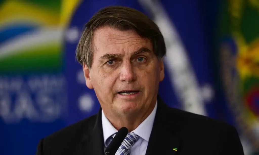 Ex-presidente Jair Bolsonaro usou sua conta no X para se pronunciar sobre o indiciamento e critou Moraes Foto: Marcelo Camargo/Abr