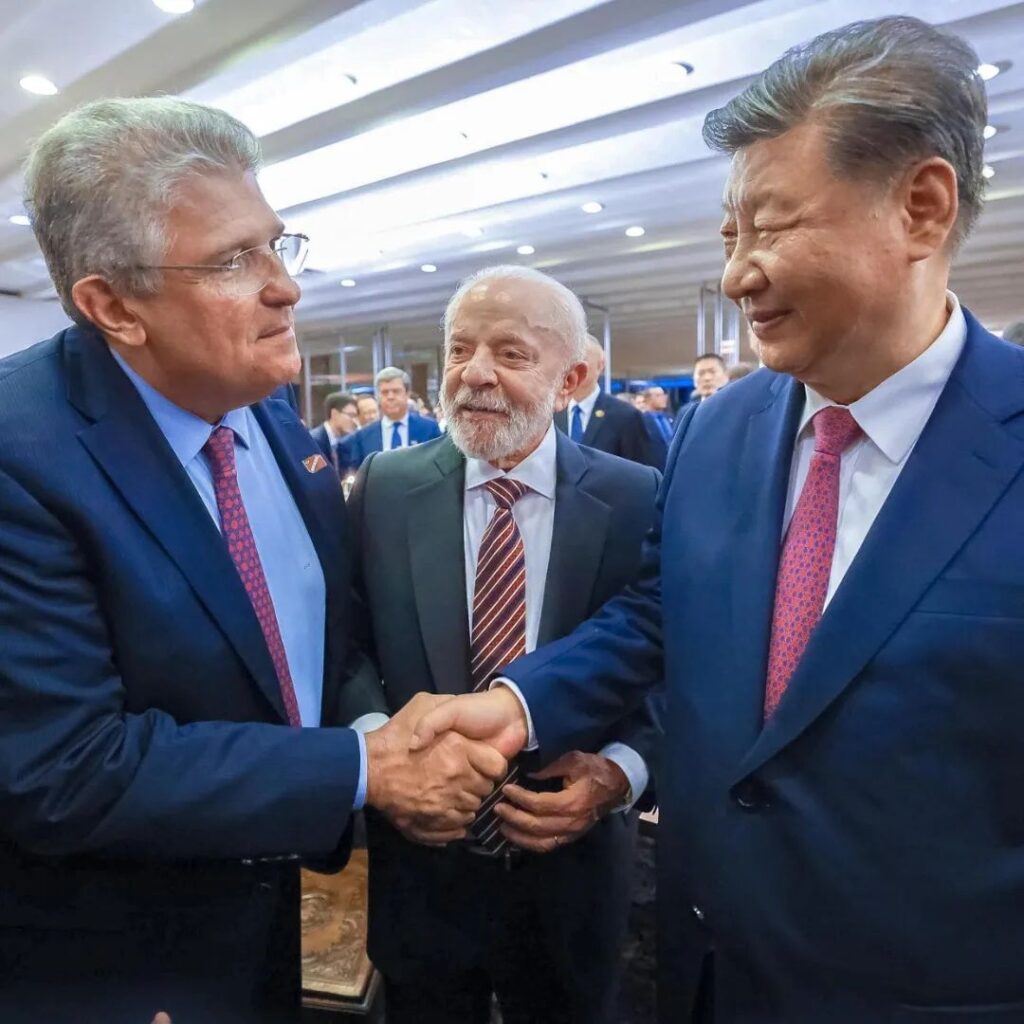 Guilherme Coelho, uvas, Lula, Xi Jinping, China