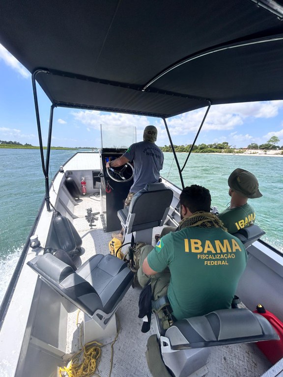 Ibama operação pesca predatória Sergipe Alagoas