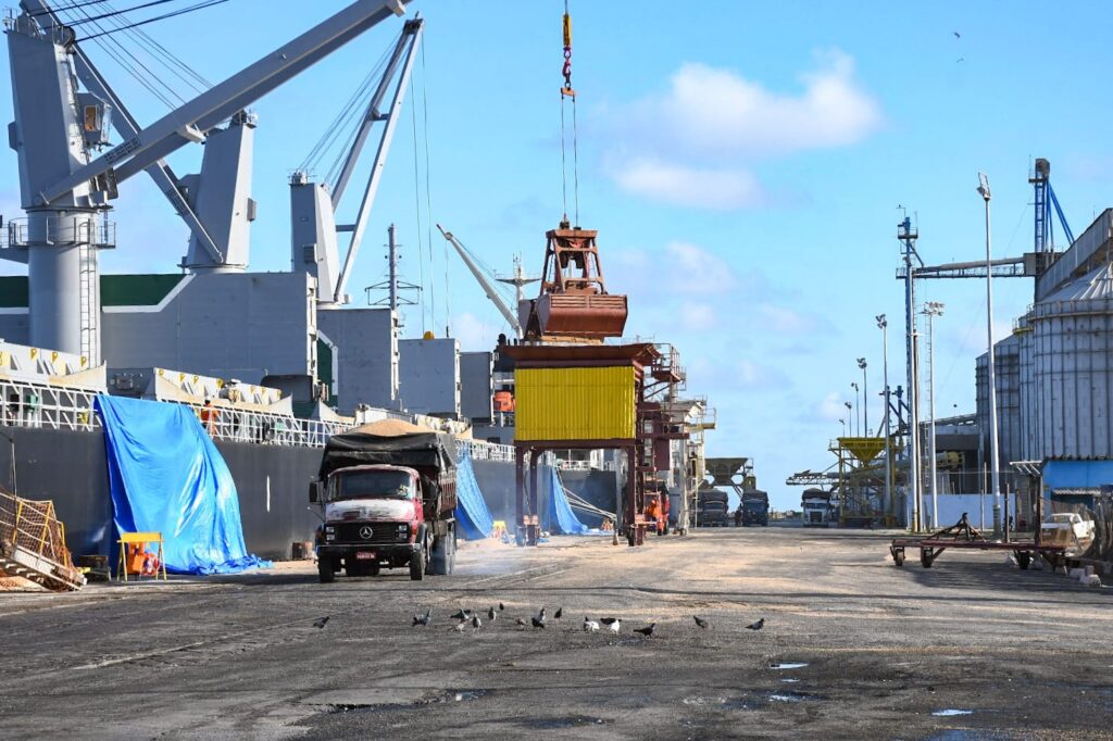 Apenas em 2024, o Porto movimentou 1.785.538 toneladas de carga total, um crescimento de 25,12% Foto: Tsuey Lan/Porto do Recife