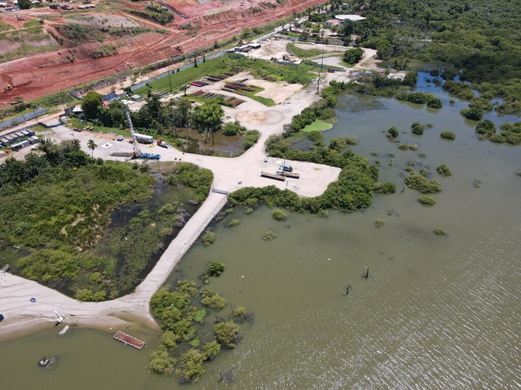 Mina 18, Laguna Mundaú em Maceió