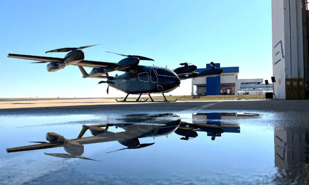 Eve Air Mobility (Eve)  subsidiária da Embraer eVTOL carro voador