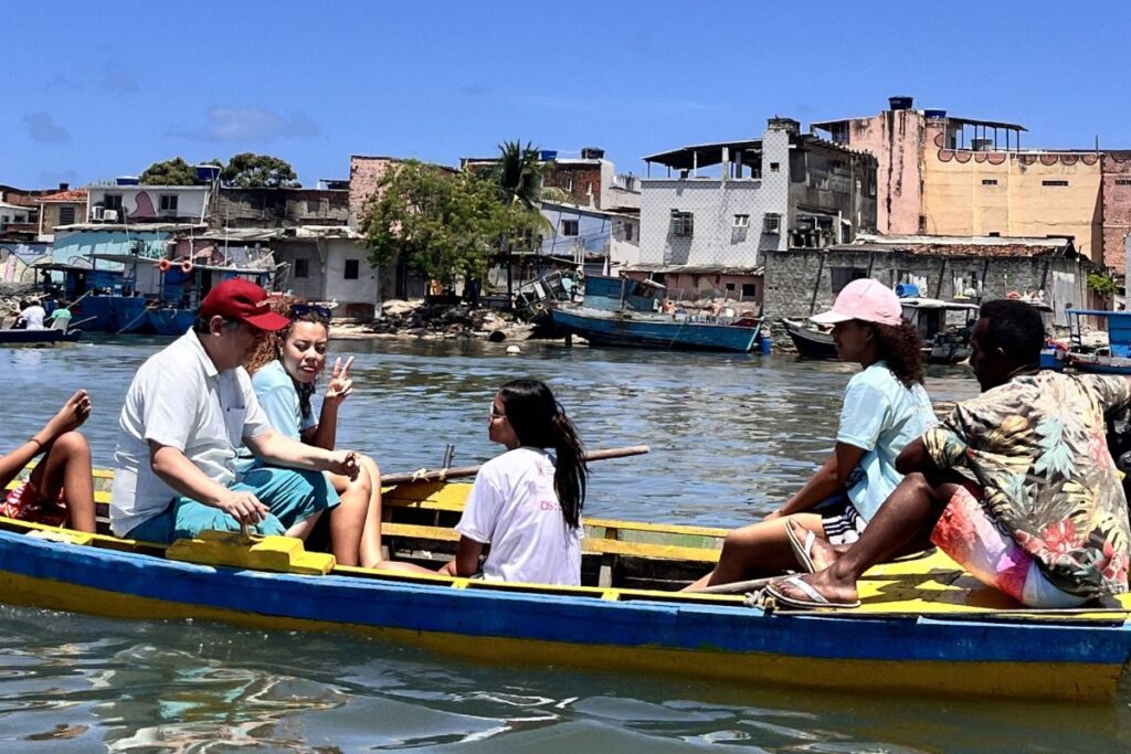 No último semestre de 2024, com 15 jovens fizeram parte da capacitação na comunidade de Brasília Teimosa, Grande Recife.