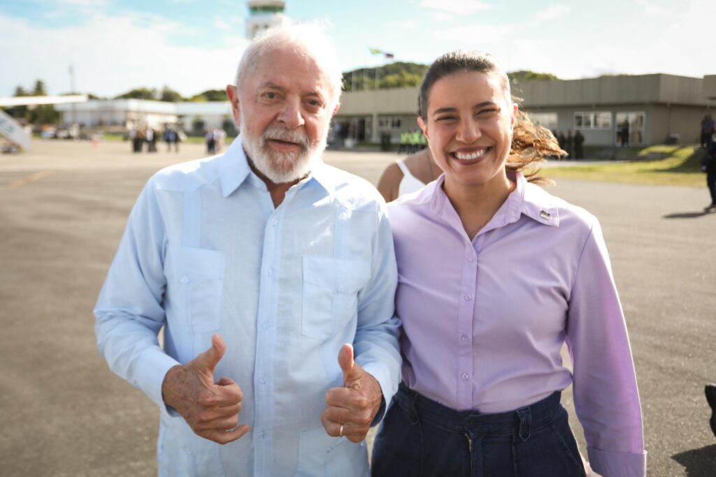 Governadora Raquel Lyra deixa o PSDB e vai para o PSD, partido da base do presidente Lula Foto: Hesíodo Góes/Secom