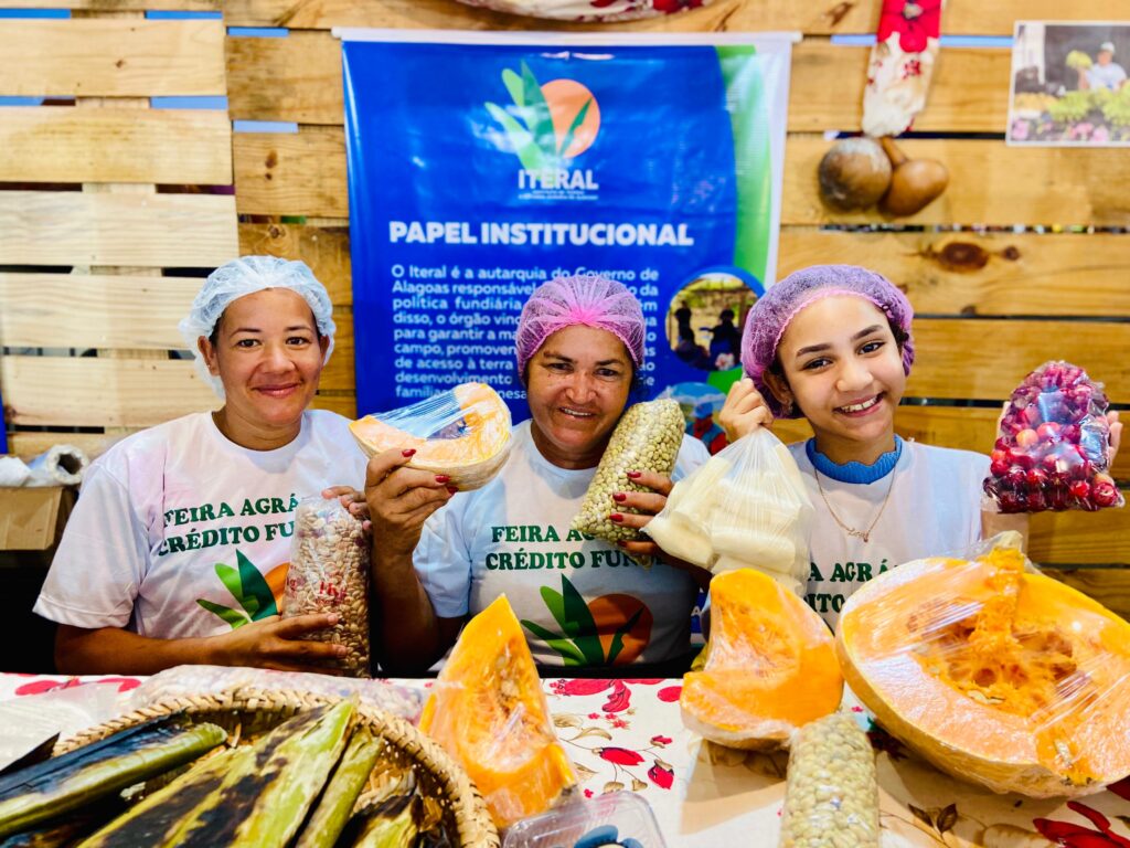 Produção de alimentos por cooperativa de Alagoas