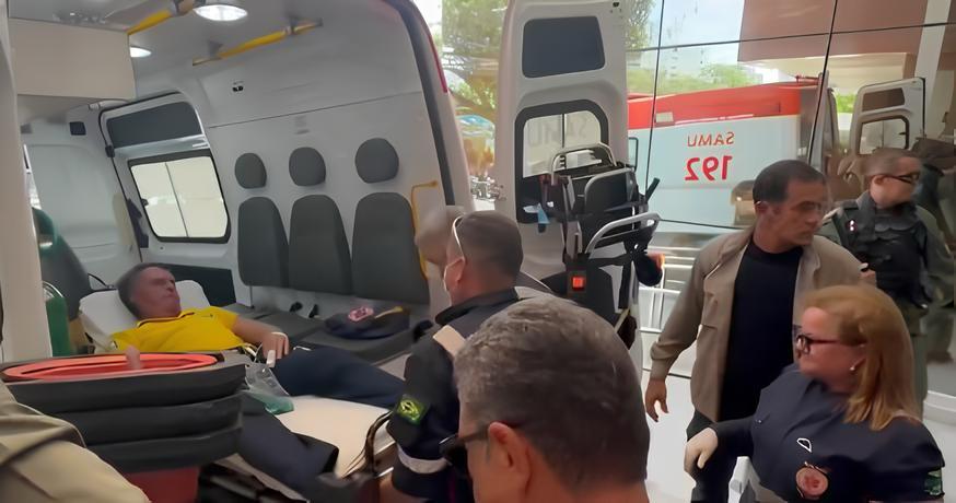 Bosonaro passa mal no RN