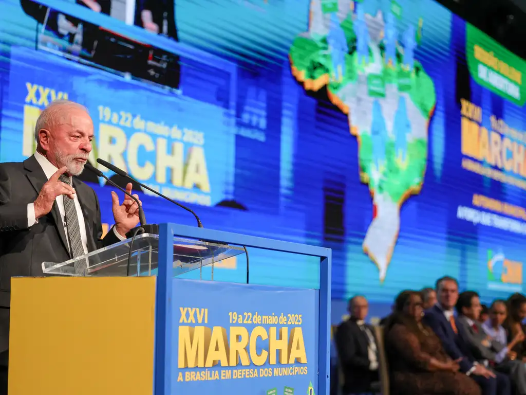 O presidente Lula defendeu o diálogo entre os entes federativos e que problemas do país devem ser resolvidos por meio da negociação política Foto: Fabio Rodrigues-Pozzebom /ABr
