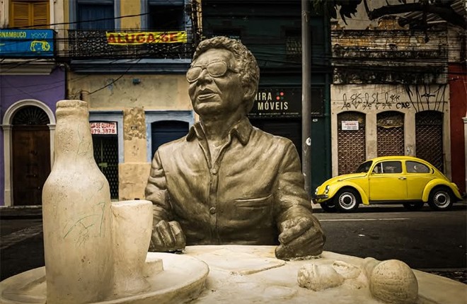 Reginaldo Rossi estátua Dia Nacional do Brega