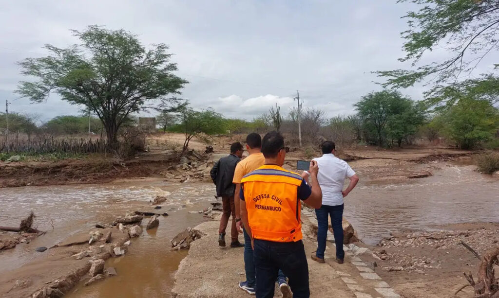 Nordeste Sistema de Emergência defesa civil