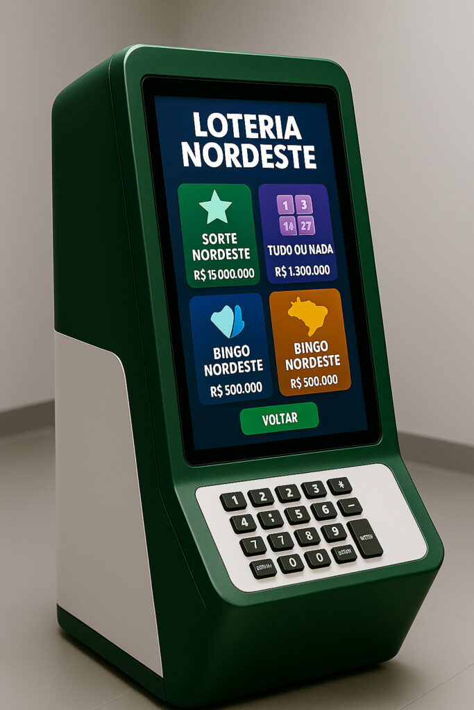 Ao todo, são cinco estados nordestinos com sistemas lotéricos ativos, voltados ao financiamento de políticas públicas - Foto: imagem gerada com Inteligência Artificial