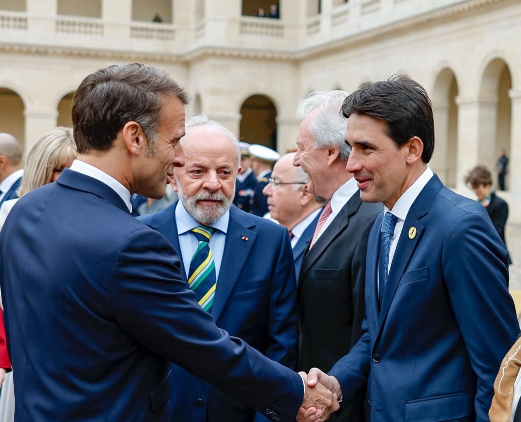 Macron, Lula e Silvio