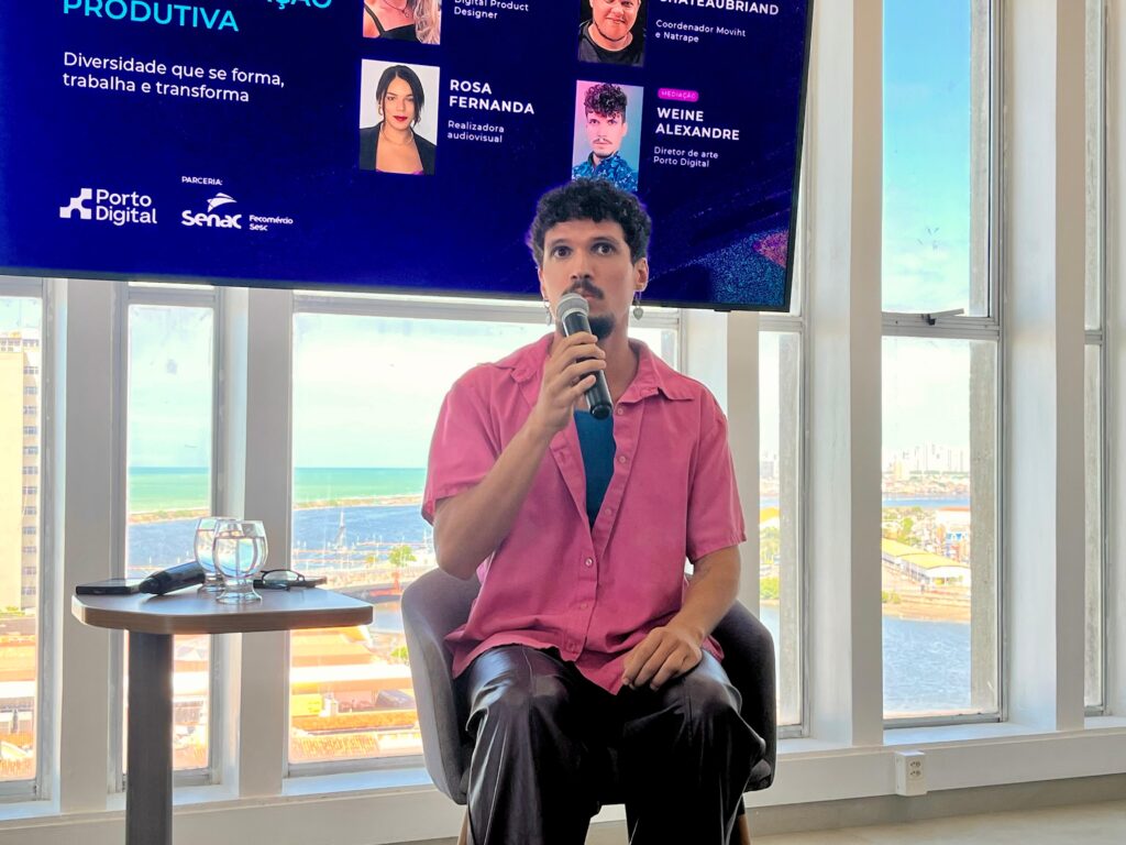 Weine Alexandre, diretor de arte do Porto Digital
