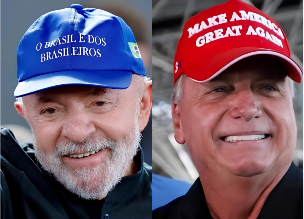 O presidente Lula e o ex-presidente Jair Bolsonaro e seus aliados fazem uma batalha de narrativas após a decisão de Trump de sobretaxar produtos brasileiro em 50%