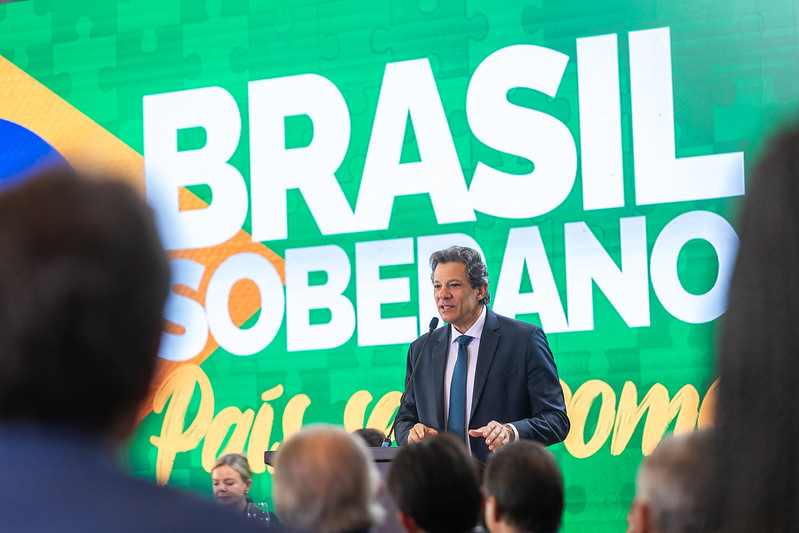 ministro da Fazenda, Fernando Haddad tarifaço