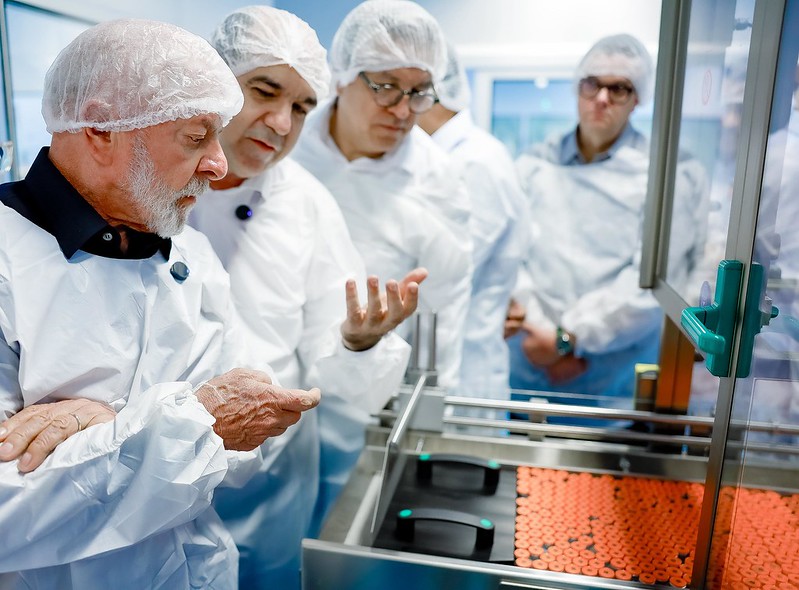 Hemobrás Goiana produção de medicamentos Pernambuco Lula