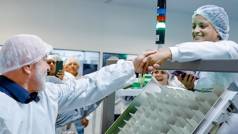 Hemobrás Goiana produção de medicamentos Pernambuco Lula